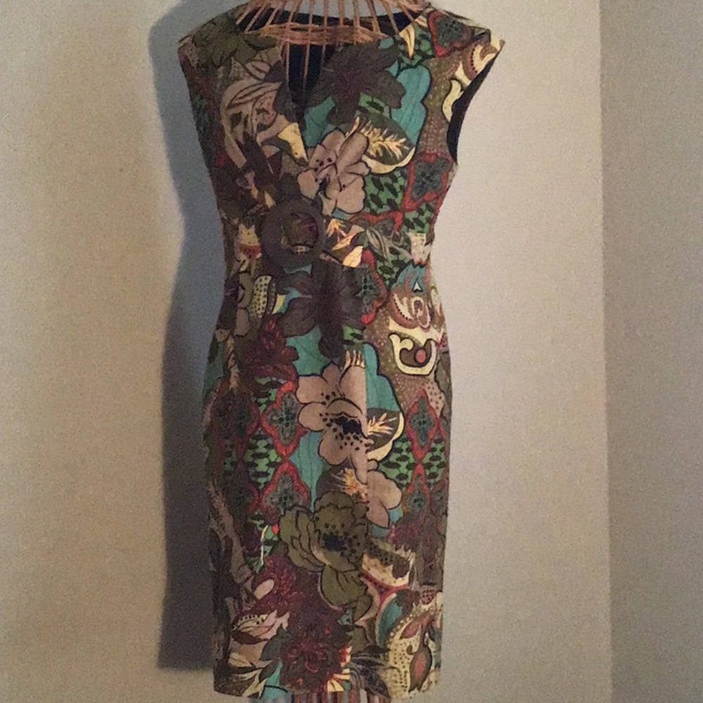 Cute Multi-color floral printed dress🌺💄👠💕